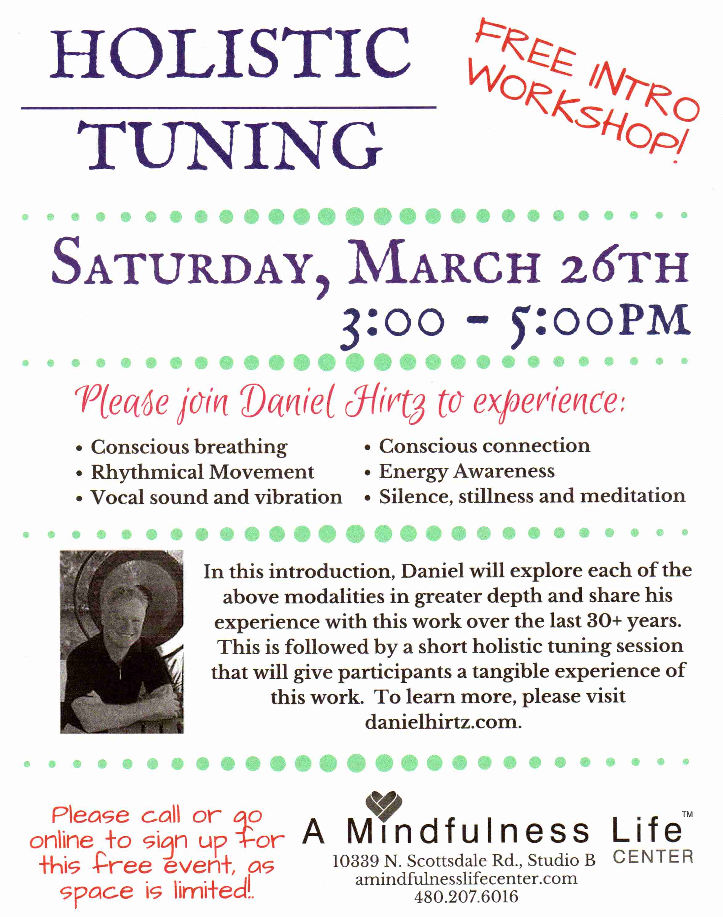 Holistic Tuning - Free Introduction Workshop